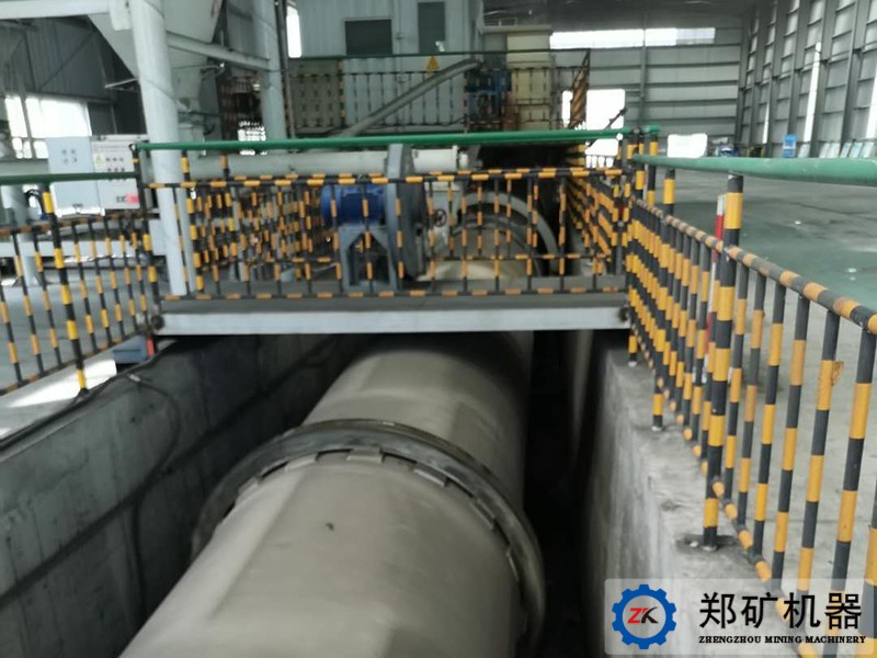 安徽潘一實業(yè)有限公司單筒冷卻機項目